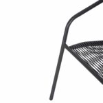 ΣΕΤ ΤΡΑΠΕΖΑΡΙΑΣ 5ΤΜΧ SWIFTER HM21222 ΚΑΡΕΚΛΕΣ ΜΕΤΑΛΙΚΕΣ & ΤΡΑΠΕΖΙ 110x60 ΓΚΡΙ - Image 5