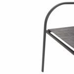 ΣΕΤ ΤΡΑΠΕΖΑΡΙΑΣ 5ΤΜΧ REDAN HM21223 ΤΡΑΠΕΖΙ & 4 ΠΟΛΥΘΡΟΝΕΣ ΣΕ ΓΚΡΙ - Image 5