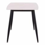 ΣΕΤ ΤΡΑΠΕΖΑΡΙΑΣ 5ΤΜΧ RAVEN HM21266.01 ΚΕΡΑΜΙΚΟ TOP ΛΕΥΚΟ ΜΑΡΜΑΡΟ--ΚΡΕΜ PU - Image 4