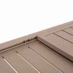 ΣΕΤ ΤΡΑΠΕΖΑΡΙΑΣ ΕΞ.ΧΩΡΟΥ 7ΤΜΧ KRUM HM21158 ΑΛΟΥΜΙΝΙΟ ΣΕ ΣΑΜΠΑΝΙ - Image 8