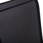 ΣΕΤ ΤΡΑΠΕΖΑΡΙΑΣ 5ΤΜΧ HM5193.13 ΜΕΤΑΛΛΙΚO ΜΕ 4 ΚΑΡΕΚΛΕΣ & ΤΡΑΠΕΖΙ 110x60 ΜΑΥΡΟ - Image 7