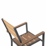 ΣΕΤ ΤΡΑΠΕΖΑΡΙΑΣ TABER HM21198 ΤΡΑΠΕΖΙ & 6 ΠΟΛΥΘΡΟΝΕΣ-ΑΛΟΥΜΙΝΙΟ & POLYWOOD-ΑΝΘΡΑΚΙ - Image 6