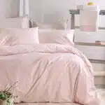Σετ Μαξιλαροθήκες Sinclair Ρόζ 50×70εκ. Rythmos