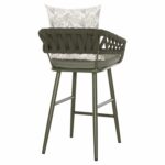 ΣΚΑΜΠΟ ΑΛΟΥΜΙΝΙΟΥ CAMDEN HM6142.09 ΜΑΞΙΛΑΡΙ ΜΕ PRINT-DARK OLIVE 56x60x108Υεκ. - Image 5