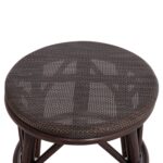 ΣΚΑΜΠΟ ΑΛΟΥΜΙΝΙΟΥ CHINO HM6285.01 BAMBOO LOOK ΚΑΦΕ-TEXTILENE ΚΑΦΕ Φ36x46Υεκ. - Image 5