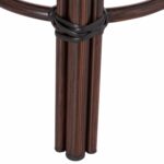 ΣΚΑΜΠΟ ΑΛΟΥΜΙΝΙΟΥ CHINO HM6285.01 BAMBOO LOOK ΚΑΦΕ-TEXTILENE ΚΑΦΕ Φ36x46Υεκ. - Image 7
