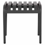 ΣΚΑΜΠΟ ΑΛΟΥΜΙΝΙΟΥ RACHEL HM6340.01 ΓΚΡΙ 45x45x46Υεκ. - Image 5