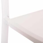 ΣΚΑΜΠΟ ΑΛΟΥΜΙΝΙΟΥ HM5892.12 ΜΕΣΑΙΟΥ ΥΨΟΥΣ RATTAN & TEXTLINE ΛΕΥΚΟ ΜΠΕΖ 55x56,5x99Y - Image 8