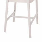 ΣΚΑΜΠΟ ΑΛΟΥΜΙΝΙΟΥ ΛΕΥΚΟ HM5892.32 ΜΕΣ. ΥΨΟΥΣ-ΜE RATTAN & TΕΧΤLINE 57x57x99,5Yεκ. - Image 8