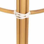 ΣΚΑΜΠΟ ΑΛΟΥΜΙΝΙΟΥ ΜΕΣ.ΥΨΟΥΣ CHINO HM6286.04 BAMBOO LOOK ΦΥΣΙΚΟ & TEXTILENE 43x43x65Υεκ - Image 7