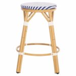ΣΚΑΜΠΟ ΑΛΟΥΜΙΝΙΟΥ ΜΕΣ.ΥΨΟΥΣ CHINO HM6286.05 BAMBOO LOOK & TEXTILENE ΜΠΛΕ 43x43x65Υεκ - Image 4