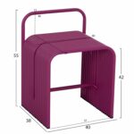 ΣΚΑΜΠΟ ΣΕΙΡΑ INTREPID HM6326.05 ΑΛΟΥΜΙΝΙΟ ΣΕ ΜΩΒ ΧΡΩΜΑ 40x38x55Υεκ. - Image 2