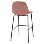 ΣΚΑΜΠΟ VINCENT HM9298.12 ΜΕΣ. ΥΨΟΥΣ ΣΑΠΙΟ ΜΗΛΟ ΒΕΛΟΥΔΟ ΜΕ ΜΕΤΑΛΛΙΚΑ ΠΟΔΙΑ 47x51x96 εκ. - Image 5
