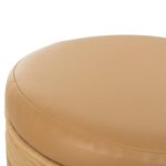 ΣΚΑΜΠΟ MITCH HM9886 ΦΥΣΙΚΟ RATTAN-ΚΑΘΙΣΜΑ ΑΠΟ PU ΜΠΕΖ Φ37x47Υεκ. - Image 6