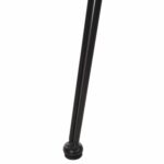 ΣΚΑΜΠΟ ΜΕΣ.ΥΨΟΥΣ ALLEGRA HM5643.11 ΜΕΤΑΛΛΟ&ΜΑΞΙΛΑΡΙ ΜΑΥΡΟ-WICKER ΜΠΕΖ 50x55x103Υεκ. - Image 10