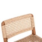 ΣΚΑΜΠΟ ΜΠΑΡ ROSCO HM6134 ΞΥΛΟ ΤΕΑΚ ΦΥΣΙΚΟ & ΣΧΟΙΝΙ VIRO ΜΠΕΖ 47x52x100Υεκ - Image 7