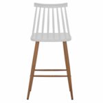 ΣΚΑΜΠΟ ΜΠΑΡ VANESSA HM9300.01 ΛΕΥΚΟ ΜΕΣΑΙΟΥ ΥΨΟΥΣ 43x45x97Υεκ. - Image 6