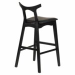 ΣΚΑΜΠΟ ΜΠΑΡ USOPP HM9951.02 RUBBERWOOD & PU ΣΕ ΜΑΥΡΟ 49x53x99,5Υεκ. - Image 4