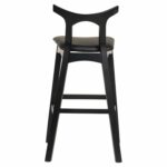 ΣΚΑΜΠΟ ΜΠΑΡ USOPP HM9951.02 RUBBERWOOD & PU ΣΕ ΜΑΥΡΟ 49x53x99,5Υεκ. - Image 5
