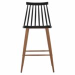 ΣΚΑΜΠΟ ΜΠΑΡ VANESSA ΜΑΥΡΟ ΜΕΣΑΙΟΥ ΥΨΟΥΣ HM9300.02 43x45x97Υεκ. - Image 3