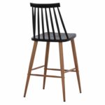 ΣΚΑΜΠΟ ΜΠΑΡ VANESSA ΜΑΥΡΟ ΜΕΣΑΙΟΥ ΥΨΟΥΣ HM9300.02 43x45x97Υεκ. - Image 5
