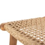 ΣΚΑΜΠΟ ΜΠΑΡ ΜΕ ΠΛΑΤΗ NESHA HM9381.11 ΞΥΛΟ ΤΕΑΚ & ΣΧΟΙΝΙ VIRO VIRO 46x53x96εκ. - Image 9