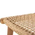 ΣΚΑΜΠΟ ΜΠΑΡ ΜΕ ΠΛΑΤΗ NESHA HM9381.11 ΞΥΛΟ ΤΕΑΚ & ΣΧΟΙΝΙ VIRO VIRO 46x53x96εκ. - Image 9