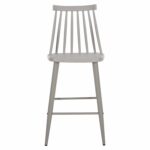 ΣΚΑΜΠΟ ΜΠΑΡ ΜΕΣ. ΥΨΟΥΣ VANESSA HM9300.20 ΠΟΛΥΠΡΟΠΥΛΕΝΙΟ & ΜΕΤΑΛΛΟ-ΓΚΡΙ 45,5x46x97Υεκ - Image 3