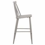 ΣΚΑΜΠΟ ΜΠΑΡ ΜΕΣ. ΥΨΟΥΣ VANESSA HM9300.20 ΠΟΛΥΠΡΟΠΥΛΕΝΙΟ & ΜΕΤΑΛΛΟ-ΓΚΡΙ 45,5x46x97Υεκ - Image 4