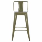 ΣΚΑΜΠΟ ΜΠΑΡ ΜΕΣΑΙΟΥ ΥΨΟΥΣ ΜΕΤΑΛΛΙΚΟ MELITA-PRO HM8574.43 DARK OLIVE GREEN 43x43x88Υεκ. - Image 3