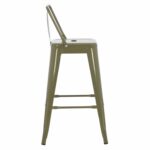 ΣΚΑΜΠΟ ΜΠΑΡ ΜΕΣΑΙΟΥ ΥΨΟΥΣ ΜΕΤΑΛΛΙΚΟ MELITA-PRO HM8574.43 DARK OLIVE GREEN 43x43x88Υεκ. - Image 4