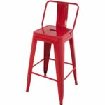 ΣΚΑΜΠΟ ΜΠΑΡ ΜΕΣΑΙΟΥ ΥΨΟΥΣ ΜΕΤΑΛΛΙΚΟ MELITA-PRO HM8574.44 ΚΟΚΚΙΝΟ 43x43x88Υεκ. - Image 8