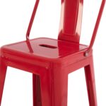 ΣΚΑΜΠΟ ΜΠΑΡ ΜΕΣΑΙΟΥ ΥΨΟΥΣ ΜΕΤΑΛΛΙΚΟ MELITA-PRO HM8574.44 ΚΟΚΚΙΝΟ 43x43x88Υεκ. - Image 9