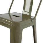 ΣΚΑΜΠΟ ΜΠΑΡ ΜΕΣΑΙΟΥ ΥΨΟΥΣ ΜΕΤΑΛΛΙΚΟ MELITA-PRO HM8574.43 DARK OLIVE GREEN 43x43x88Υεκ. - Image 9