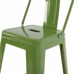 ΣΚΑΜΠΟ ΜΠΑΡ ΜΕΣΑΙΟΥ ΥΨΟΥΣ ΜΕΤΑΛΛΙΚΟ MELITA-PRO HM8574.53 LIGHT OLIVE GREEN 43x43x88Υεκ. - Image 9
