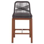 ΣΚΑΜΠΟ ΜΠΑΡ ΜΕΣ.ΥΨΟΥΣ HOWARD HM5791.22 ΚΑΦΕ ΑΛΟΥΜΙΝΙΟ--ΣΚΟΥΡΟ ΓΚΡΙ ΣΧΟΙΝΙ 47,5x55x94,5Υεκ - Image 3
