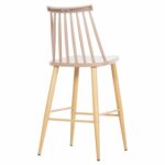 ΣΚΑΜΠΟ ΜΠΑΡ ΜΕΣ.ΥΨΟΥΣ VANESSA HM9300.25 ΚΑΠΟΥΤΣΙΝΟ PP & ΠΟΔΙΑ ΟΨΗ ΞΥΛΟΥ 45,5x46x97Υεκ - Image 5