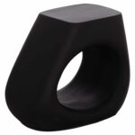 ΣΚΑΜΠΟ ΣΑΛΟΝΙΟΥ LANS HM4691.01 FIBER CEMENT ΣΕ ΜΑΥΡΟ--58x28x45.5Υεκ. - Image 6
