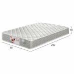 ΣΤΡΩΜΑ CONTINUOUS SPRING HM327.10 90X200 ΜΟΝΗΣ ΟΨΗΣ HOMEMARKT - Image 2
