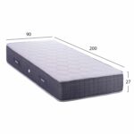 ΣΤΡΩΜΑ DREAMTOPIA CLOUD9 HM656.90-200 BONNELL SPRING 90x200x27Υ εκ. - Image 2