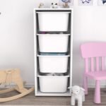 ΣΥΡΤΑΡΙΕΡΑ SANI HM18216.01 ΜΕΛΑΜΙΝΗ ΣΕ ΛΕΥΚΟ-4 ΛΕΥΚΑ ΣΥΡΤΑΡΙΑ P.E. 45,5x30x109Υεκ - Image 3