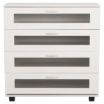 ΣΥΡΤΑΡΙΕΡΑ ΜΕΛΑΜΙΝΗΣ THORGAN HM9880.03 4 ΣΥΡΤΑΡΙΑ-ΛΕΥΚΟ ΧΡΩΜΑ 80Χ40Χ83Υεκ - Image 4