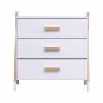 ΣΥΡΤΑΡΙΕΡΑ ΠΑΙΔΙΚH PASCHAL HM2493.03 ΜΕΛΑΜΙΝΗ-ΞΥΛΟ ΠΕΥΚΟΥ 76x40x80.5Υεκ - Image 4