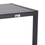 ΤΡΑΠΕΖΑΚΙ ΞΑΠΛΩΣΤΡΑΣ BELLING HM6274.03 ΑΛΟΥΜΙΝΙΟ ΣΕ ΣΚΟΥΡΟ ΓΚΡΙ 42x43x53Υεκ. - Image 7