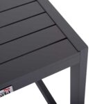 ΤΡΑΠΕΖΑΚΙ ΞΑΠΛΩΣΤΡΑΣ BELLING HM6274.03 ΑΛΟΥΜΙΝΙΟ ΣΕ ΣΚΟΥΡΟ ΓΚΡΙ 42x43x53Υεκ. - Image 8