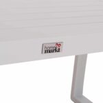 ΤΡΑΠΕΖΑΚΙ ΞΑΠΛΩΣΤΡΑΣ SENTRY HM6275.01 ΑΛΟΥΜΙΝΙΟ ΣΕ ΛΕΥΚΟ 87x43,5x45Υεκ. - Image 7