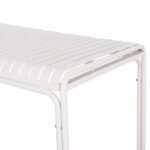 ΤΡΑΠΕΖΙ ΑΛΟΥΜΙΝΙΟΥ RACHEL HM6339.02 ΛΕΥΚΟ 150x80x75Υεκ. - Image 8