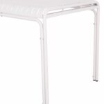 ΤΡΑΠΕΖΙ ΑΛΟΥΜΙΝΙΟΥ RACHEL HM6339.02 ΛΕΥΚΟ 150x80x75Υεκ. - Image 9