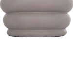 ΤΡΑΠΕΖΙ ΒΟΗΘΗΤΙΚΟ PUFFAT HM18172.03 FIBER CEMENT ΓΚΡΙ- ΞΥΛΟ TEAK TOP Φ45x46Υεκ. - Image 10