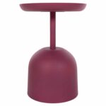 ΤΡΑΠΕΖΙ ΒΟΗΘΗΤΙΚΟ ΣΤΡΟΓΓΥΛΟ DELBEL HM4262.06 ΜΕΤΑΛΛΟ ΣΕ ΡΟΖ Φ36x49Υ εκ. - Image 3